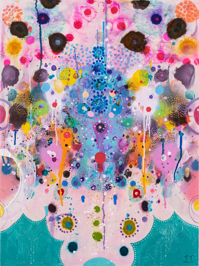 Divine Rorschach in the Flowers of a Hopeful Mind - Patricia Rovzar Gallery