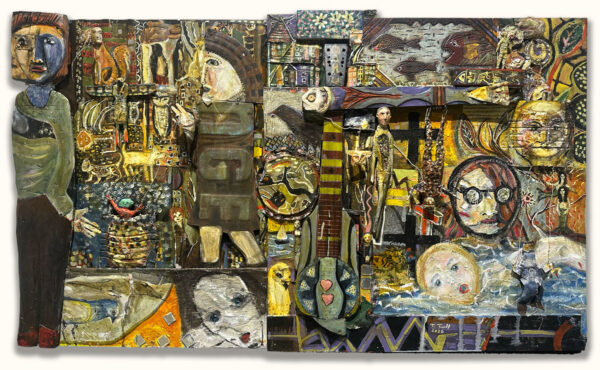 Terry Turrell assemblage artwork