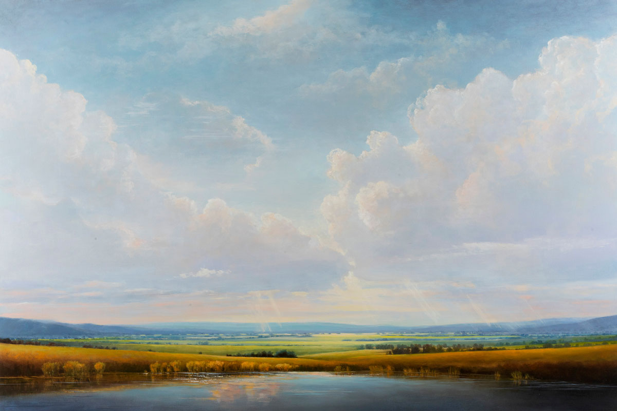 Victoria Adams oil painting